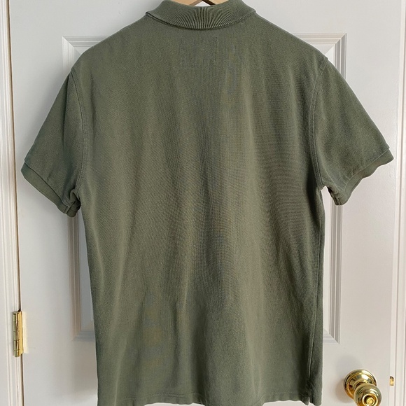J.Crew Vintage Polo olive green polo - Picture 3 of 3